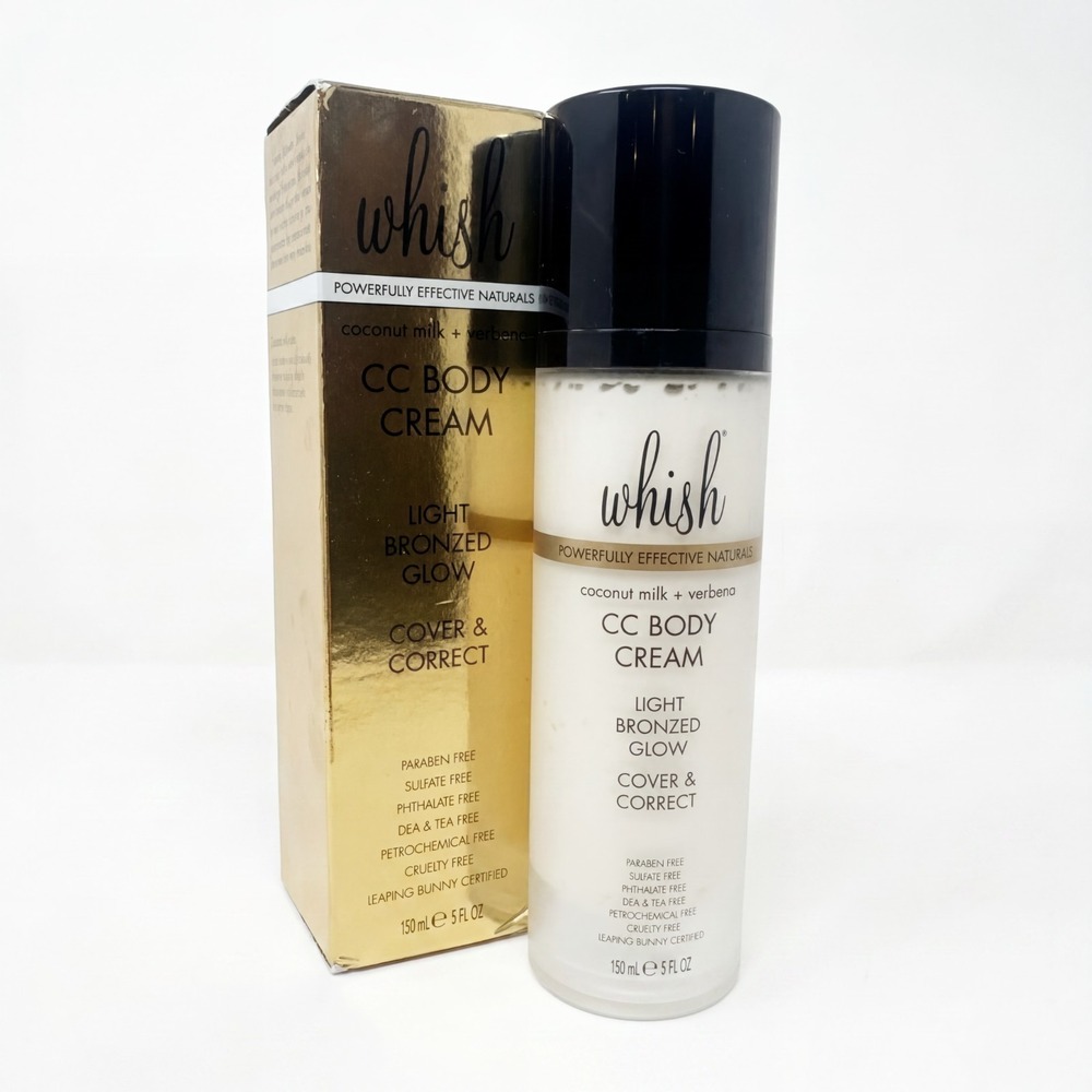 Whish Coconut Milk & Verbena CC Body Cream - Color Correcting Moisturizer